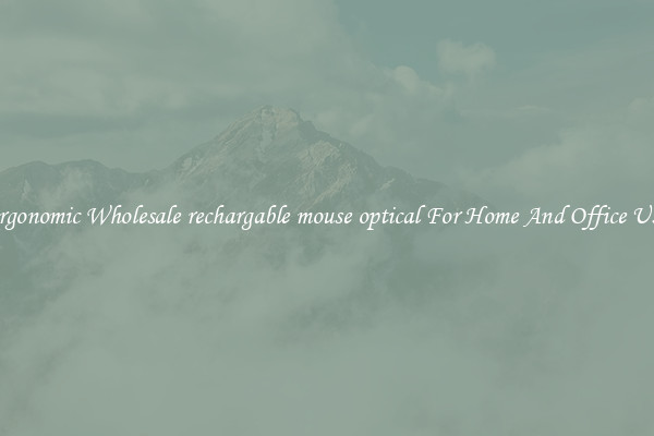 Ergonomic Wholesale rechargable mouse optical For Home And Office Use.